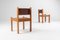 Oak & Leather Dining Chairs, 1960s, Set of 6, Image 11