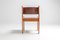 Esszimmerstühle aus Eichenholz & Leder, 1960er, 6er Set 7