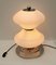 Mid-Century Italian Steel & Murano Glass Table Lamp from Mazzega, 1960s 2