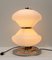 Mid-Century Italian Steel & Murano Glass Table Lamp from Mazzega, 1960s 7