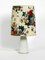 Large Porcelain & Silk Floral Table Lamp from KPM Berlin, 1960s 19