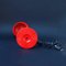 Red Lacquered Flexi Table Lamp, 1960s, Image 4