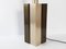 Vintage French Altuglas & Steel Table Lamp from Jalest, 1970s 7