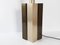 Vintage French Altuglas & Steel Table Lamp from Jalest, 1970s, Image 7