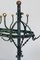 Wrought Iron Wardrobe or Clothes Rack from former Pub around 1900 16