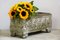 French Neoclassical Stone Cast Planter around 1900 9