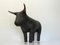 Sgabello a forma di toro in pelle di Dimitri Omersa, anni '60, Immagine 1