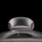 Armchair with Chrome Base & Selene Piedra Upholstery by Estudihac JMFerrero 2