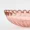 Pink Pressed Glass Bowl by Rudolf Schrötter for Rudolfova Hut, 1930s 4