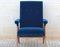 Vintage Italian Blue Reclining Lounge Chairs, 1960s, Set of 2 3