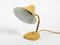 Small Mid-Century Beige Shrink Lacquer Table Lamp with Adjustable Shade, 1950s 9
