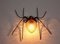 Italienische Mid-Century Spider Wandlampe, 1950er 6