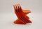 Vintage Space Age Orange Children's Chairs by Alexander Begge for Casala, 1970s, Set of 4, Image 8