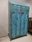 Vintage Blue Locker Cabinet, 1930s 2