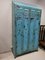 Vintage Blue Locker Cabinet, 1930s, Image 2