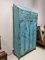 Vintage Blue Locker Cabinet, 1930s 7