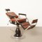 Black & Brown Skai Barber’s Chair from Nike, 1940s, Image 2
