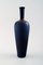 Deep Blue Ceramic Vase by Berndt Friberg, 1960s 1