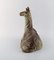 Grande Sculpture de Lama en Grès Verni par Lea von Mickwitz pour Arabia, 1940s 5