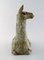 Grande Sculpture de Lama en Grès Verni par Lea von Mickwitz pour Arabia, 1940s 1