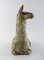 Large Glazed Stoneware Lama Sculpture by Lea von Mickwitz for Arabia, 1940s 1