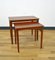 Italian Walnut Nesting Tables, 1960s 1