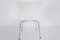 Model 3107 Side Chairs by Arne Jacobsen for Fritz Hansen, 1950s, Set of 6 6
