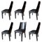 Dining Chairs Gondola by Jean Pascaud, 1930s, Set of 6 1
