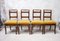 Antique Empire Style Italian Wooden Dining Chairs, Set of 4, Image 2