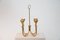 Candelabro de Gunnar Ander para Ystad-Metall, años 50, Imagen 5