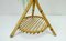 Bamboo and Ratten Flower Stand, 1950s 6