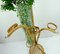 Bamboo and Ratten Flower Stand, 1950s 4