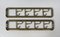 Art Deco Brass Rack with Pivoting Hooks, 1930s, Set of 2, Image 5