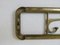 Art Deco Brass Rack with Pivoting Hooks, 1930s, Set of 2 18