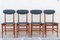 Vintage Scandinavian Dining Chairs, 1960s, Set of 4, Image 2