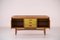 Skandinavisches Vintage Sideboard mit senfgelber Front, 1960er 2