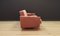 Danish Pink Velour Sofa, 1970s, Image 8