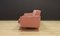 Danish Pink Velour Sofa, 1970s, Image 6