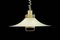 Ecru Metal Ceiling Lamp from Lyfa, 1970s, Image 1