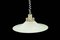 Ecru Metal Ceiling Lamp from Lyfa, 1970s, Image 5