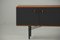 Scandinavian Black Minimalist Sideboard, 1960s 12