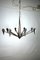 Hand-Made Patinated Iron Chandelier, 1970s, Image 1