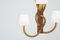 Deckenlampe von Adrien Audoux & Frida Minet für Audoux Minet, 1950er 5
