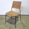 Rattan and Metal Side Chair, 1950s 6