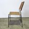 Rattan and Metal Side Chair, 1950s 9