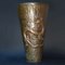 Mid-Century Hand-Embossed Copper Vase from Callegaris Udine, Image 3