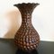 Gewellte Mid-Century Vase aus Kupfer von Callegaris Udine 4