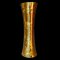 Mid-Century Embossed Brass Vase from Zanetto 2