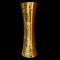 Mid-Century Embossed Brass Vase from Zanetto, Image 2