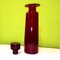 Vase Mid-Century en Verre Rouge par Luciano Gaspari pour Salviati & C. 2